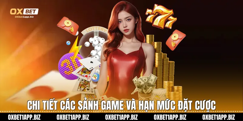 Trang chủ Chi tiết các sảnh game và hạn mức đặt cược