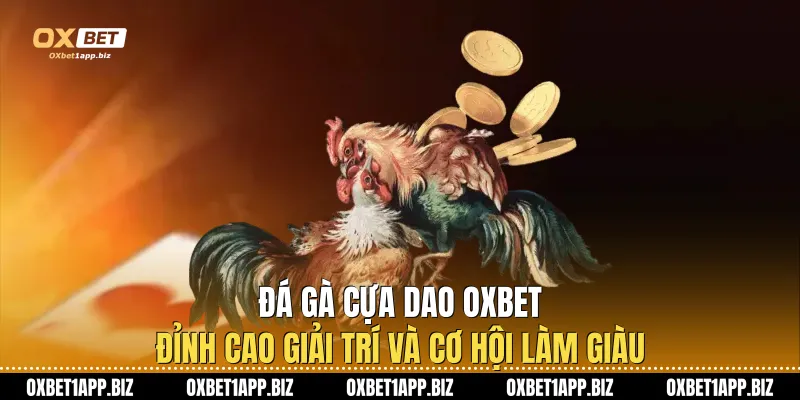 Đá Gà Cựa Dao Oxbet - Đỉnh Cao Giải Trí Và Cơ Hội Làm Giàu Đá Gà Cựa Dao Oxbet - Đỉnh Cao Giải Trí Và Cơ Hội Làm Giàu